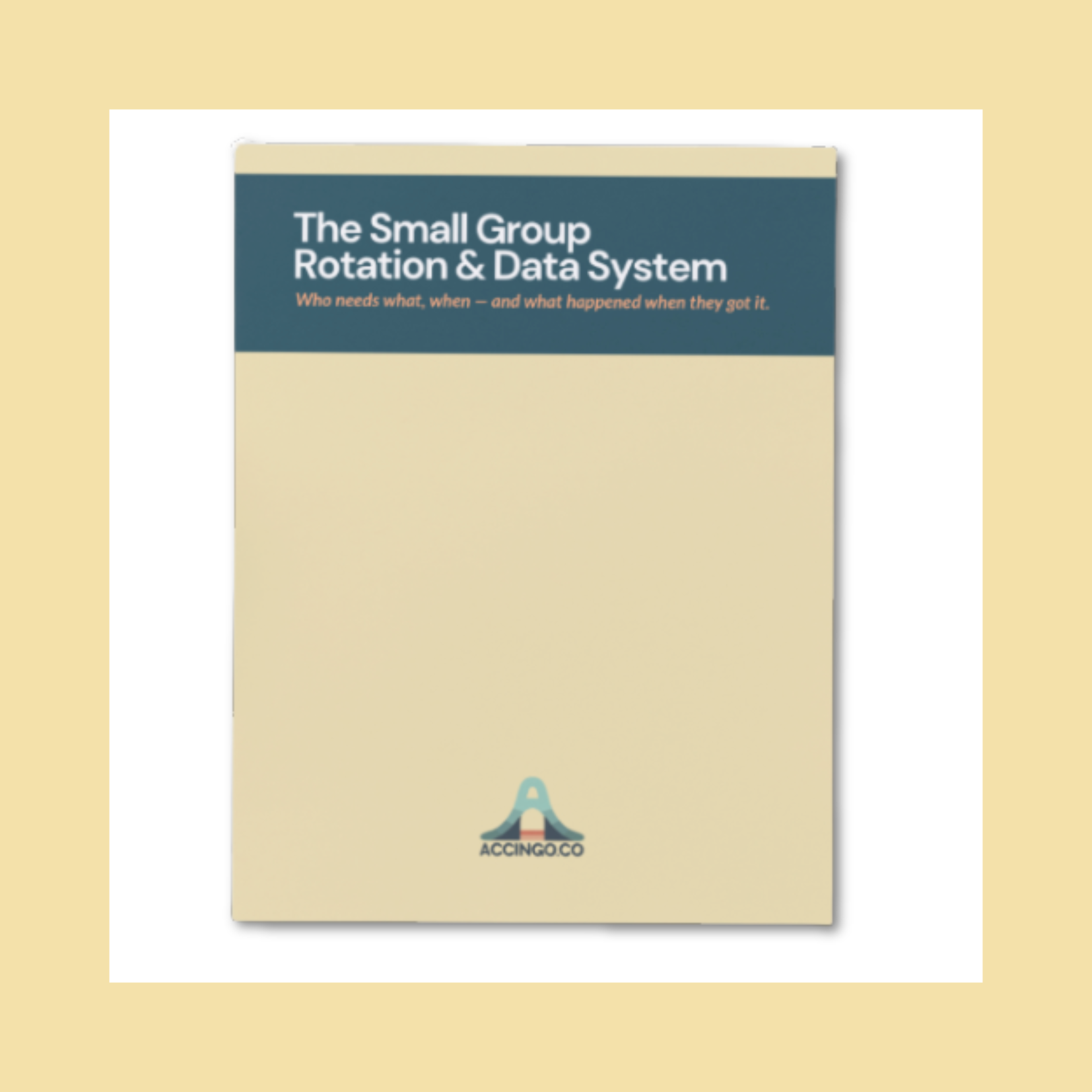 A screenshot of the first page of the Reading the Room: Live Observation Protocol